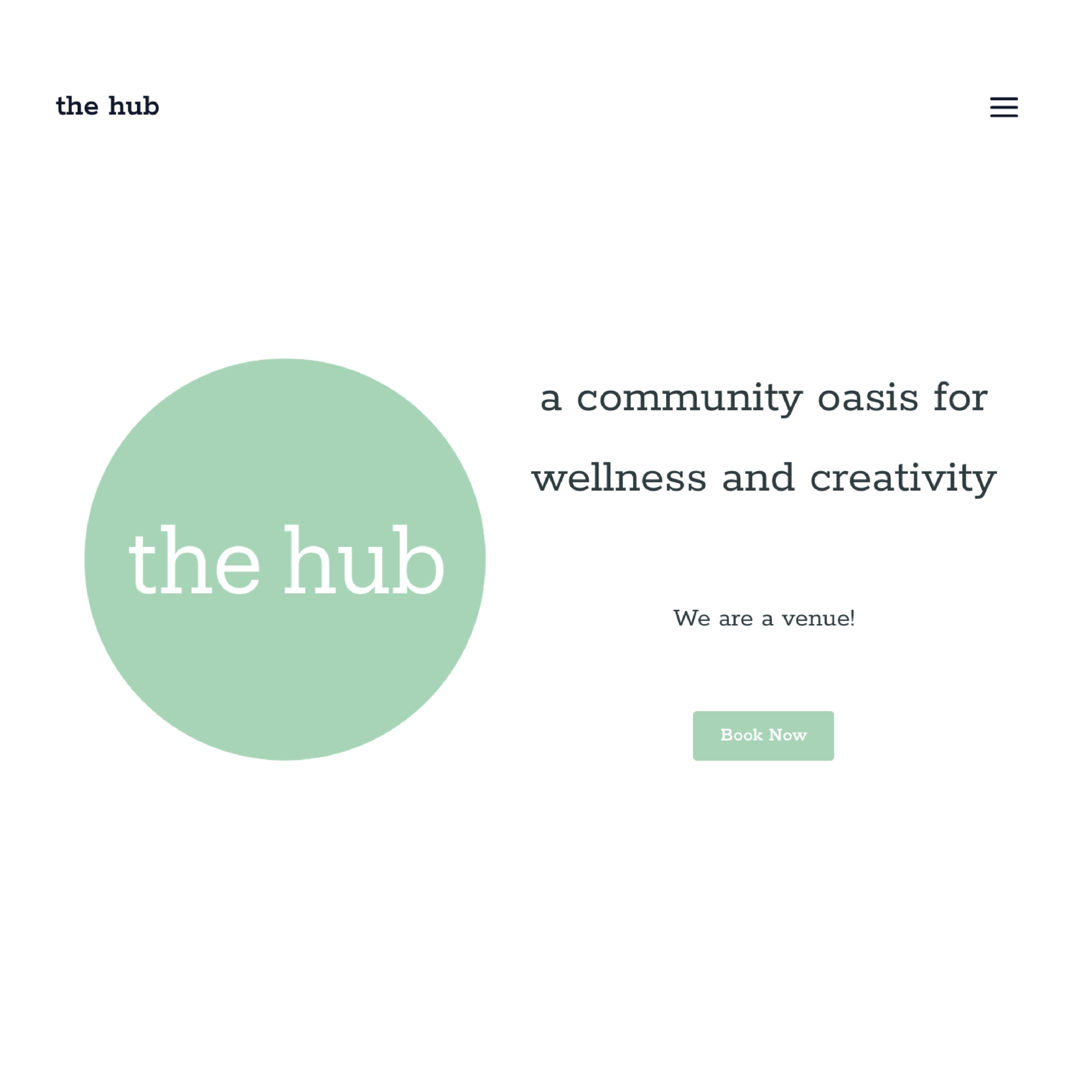 the hub website image